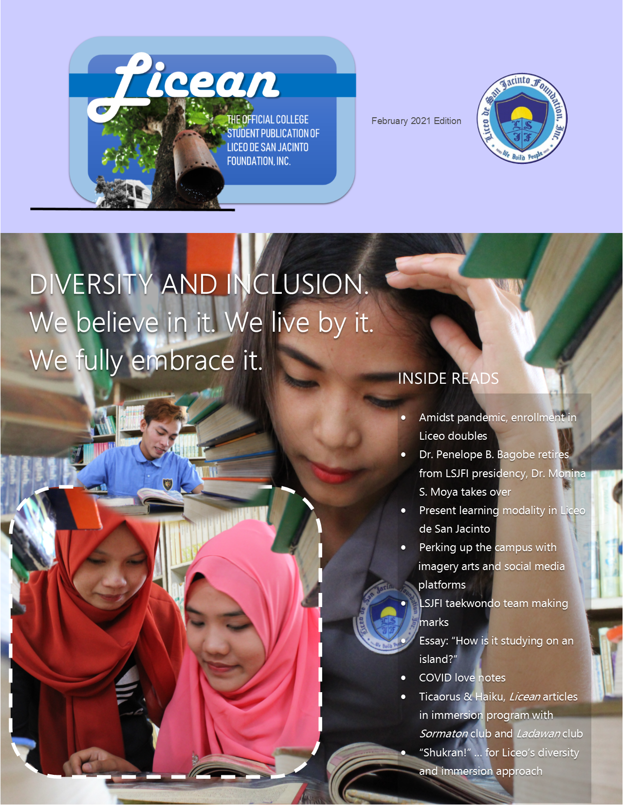 Cover for site